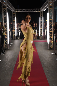 Ensemble de cache-maillots de bain tricotés pour femmes, style plage, fabrication artisanale moderne, vente en gros 2025 - Product Image 3