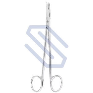 Tijeras curvadas de acero inoxidable Kelly de 16cm para cirugía médica, instrumentos quirúrgicos básicos para la eliminación de encías de vendaje eléctrico Manual - Product Image 1