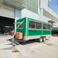 Nouvelle arrivée Etodevice : Camion de restauration rapide pour cuisine extérieure avec équipement de cuisson, fabriqué en Chine, camion de restauration mobile à vendre en Europe