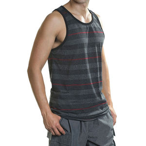 Camiseta sin Mangas HSI Transpirable 100% Algodón con Cuello Mao para Hombre, Estilo Formal, para Gimnasio y Fitness, Tela de 180g, Impresión Serigrafiada - Product Image 6