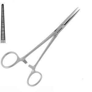 คีมจับหลอดเลือด Crile-Rankin แบบตรง 16.0 ซม. สแตนเลส คีมผ่าตัดแบบใช้มือ สำหรับห้ามเลือด คีมผ่าตัดระดับมืออาชีพ ได้รับมาตรฐาน CE - Product Image 1