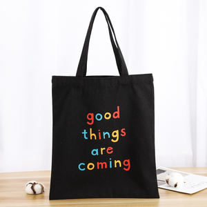 Bolso de lona OEM personalizable de gran capacidad extra pesado para mujer, a la moda Forro de algodón, cadena bordada con cremallera - Product Image 1