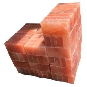 OEM Pink Salt Rock Salt Block Wholesale Himalayan Wall Panel Salt <b>Bricks</b> & Tiles for Sauna Room - Product Image 5