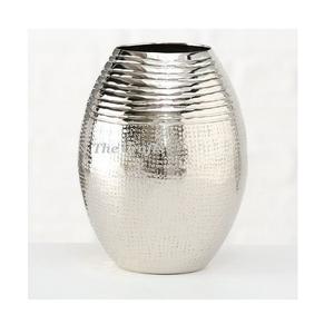 Macetas de tres tamaños diferentes en florero artificial martillado de aluminio para uso en bodas y eventos - Product Image 5