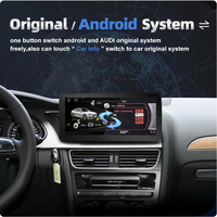 Für Audi A4 A5 B8 2009-2016 10,25 Zoll Android 13 Autoradio Multimedia-Display Kabelloses CarPlay Android Auto Player Plug-and-Play