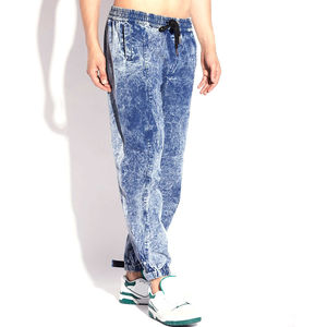 Pantalons de sport décontractés de couleur unie Jogger Pantalon de survêtement à vendre Meilleur vendeur Hommes Acid Wash Jogger à prix raisonnable - Product Image 3