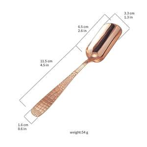 Affordable Handmade Kitchen Tool For Mixing Stirring And Serving <b>Vintage</b> Copper Spoon Best Quality By AALIYAN IMPEX - Product Image 2