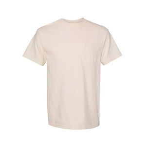 Camisetas para hombre 100% algodón Heavyweight Premium manga corta Camisa cuello redondo Camiseta básica - Product Image 2