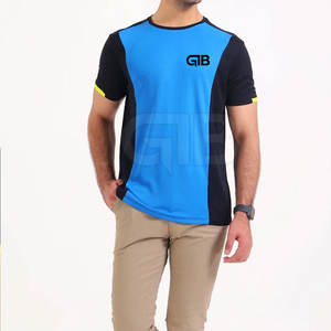 Camiseta de hombre hecha a medida 100% tela de punto de algodón talla grande logotipo personalizado mejor precio - Product Image 1