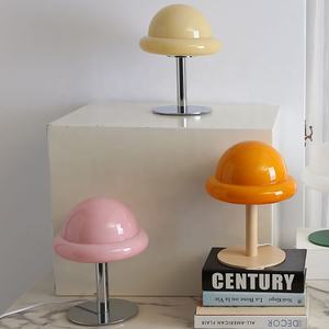 Lámpara de cristal decorativa Led colorida de tendencia caliente, luz de mesa para sala de lectura, mesita de noche, sala de estar - Product Image 5