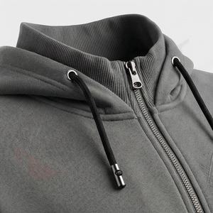 Conjunto Deportivo de Invierno para Hombre con Capucha, Chaqueta y Pantalón de Forro Polar, Impresión Personalizada, Mangas Largas, Ropa Deportiva Transpirable, 100% Poliéster, Diseño Único - Product Image 4