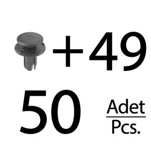 Juego de 50 clips para capó para Hyundai, Kia (envío desde el fabricante de Turquía) Código de producto: - Product Image 1