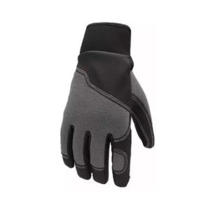 Nouvel arrivage de gants de mécanicien en cuir synthétique de haute qualité sangle de poignet réglable antidérapante extensible utilisation en plein air sécurité protection - Product Image 3