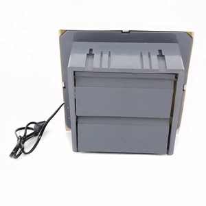 พัดลมระบายความร้อน100% พัดลมทองแดงแบบมีสายมอเตอร์ไฟฟ้า DC พัดลมติดผนังความเร็วลมเดียว - Product Image 3