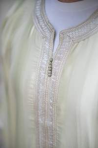 Men's XXL Premium Quality Moroccan Thobe Beautiful Digital <b>Style</b> Loose Abaya Handmade Cotton <b>Dress</b> for Adults Free New - Product Image 3