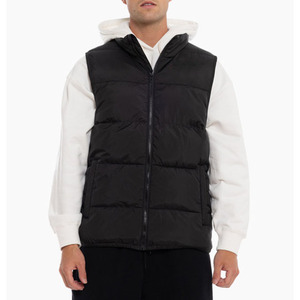 Best Material Puffer Vest <b>Lightweight</b> and Breathable Woolen <b>Gilet</b> Good Design Wholesale Price Puffer Vest - Product Image 4