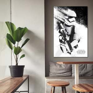 Póster de Lona con Marco Negro de Stormtrooper de Star Wars Episodio 7, Estilo Moderno, para Decoración de Pared - Product Image 2
