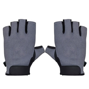 Gants de gymnastique unisexes à demi-doigts Gants d'entraînement et de fitness ajustables pour le sport Gants d'haltérophilie respirants pour le sport - Product Image 2
