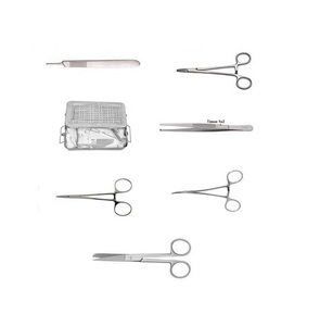 Ensemble d'instruments chirurgicaux de chirurgie mineure manuelle en acier - Product Image 3