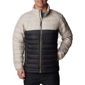 Veste bouffante en coton avec logo personnalisé pour hommes en vente de gros Manteau d'hiver rembourré à bulles en polyester Veste bouffante d'extérieur - Product Image 1