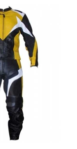 Traje de moto de cuero suave Buffalo para mujer con Smartex de cuatro vías - Product Image 4