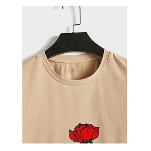 Summer Comfortable Printed Single Jersey 100% Cotton Short Sleeve Round Neck <b>Men</b> T-<b>shirt</b> From Bangladesh Factory Best Price - Product Image 4