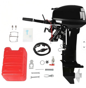 Moteur hors-bord diesel 2 temps 18 CV neuf, refroidissement par eau, pour bateau - Product Image 4