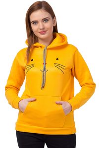 Offre Spéciale femmes polaire à capuche cou sweats à capuche fabriqué en usine OEM Service impression sweat hiver polaire tissu à capuche - Product Image 4