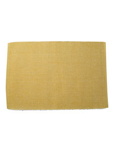 100% Cotton Rib <b>Table</b> Placemat Luxury Modern Yellow Linen Home Kitchen <b>Outdoor</b> Solid Square Hotels Weddings PVC <b>Plastic</b> - Product Image 3