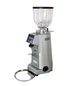 TOP QUALITY ITALIAN PROFESSIONAL COFFEE GRINDER ONDEMAND FOR CAFES AND HORECAFLAT BURRS 83mm GREY