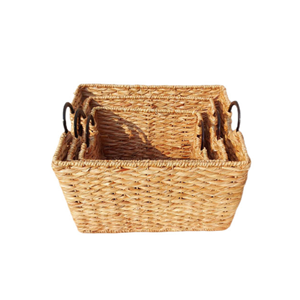 Jacinthe d'eau panier de rangement pour la maison plateau produit artisanal à prix compétitif - Product Image 3