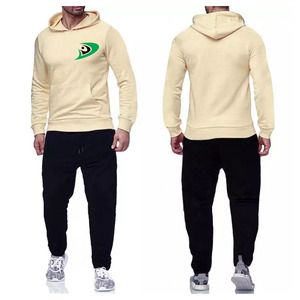 Vente en gros de survêtements d'entraînement pour hommes, survêtement de Jogging en tissu Polyester - Product Image 2