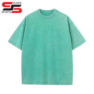 เสื้อยืดทรงบ็อกซี่โอเวอร์ไซส์คุณภาพสูง ผ้าฝ้าย 100% ระบายอากาศได้ดี แห้งเร็ว เป็นมิตรกับสิ่งแวดล้อม  รับสกรีนโลโก้ สำหรับผู้ชาย น้ำหนัก 180 กรัม - Product Image 5