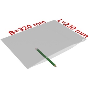 ถุงแช่แข็งแบบมีซิปล็อค 320x230 มม. หนา 75 ไมครอน ใส PE TRANSPAK แพ็ค 1000 ใบ - Product Image 1
