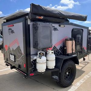 Mini Camper Overlanding Teardrop Rv Camping Caravana Remolque de viaje Caravana Off Road Camper disponible - Product Image 6