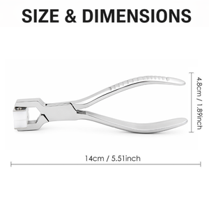 Nylon Jaw Pliers Jewelry Making Tool Non Scratch Flat Nose Pliers <b>Soft</b> Jaw <b>Wire</b> Wrapping Tool Stainless Steel - Product Image 4