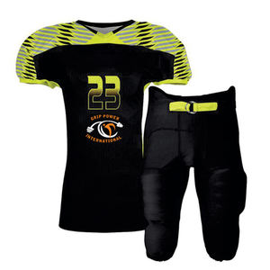 Uniformes de football américain de qualité supérieure Impression de conception personnalisée Uniforme de football américain à séchage rapide sublimé - Product Image 1