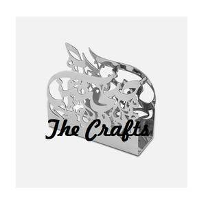 Porte-serviettes au design floral pour décoration de table d'hôtel et de restaurant Porte-papier de soie au prix de gros - Product Image 3