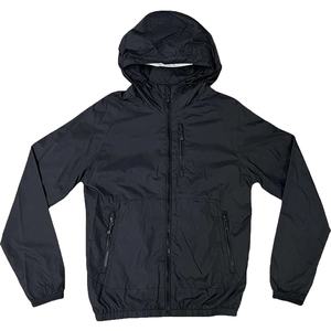 Chaquetas cortavientos para hombre, chaqueta ligera de ciclismo para hombre con capucha, chaqueta cortavientos unisex plegable para golf y running. - Product Image 1