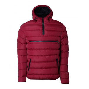 Veste matelassée d'hiver personnalisée OEM pour hommes duvet en polyester respirant avec fermeture à glissière pour l'extérieur et la randonnée - Product Image 6