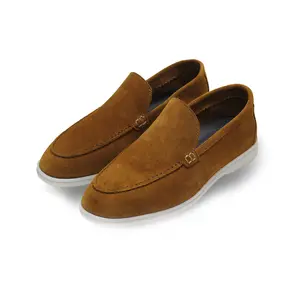 Hochwertige Loafers-Schuhe für Herren braune Farbe Freizeitstil zuverlässiger Lieferant Schuhe