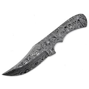 มีด JEXMOO ทำมือจากเหล็กดามัสกัส ใบมีดเปล่า ลายหยดน้ำอเนกประสงค์ พร้อมเป็นของขวัญที่สมบูรณ์แบบ เหมาะสำหรับใช้งานกลางแจ้ง - Product Image 5