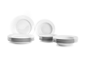 Piatto fondo bianco Castilla 23cm (Ibili 692102) - Product Image 2