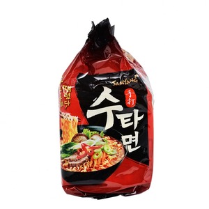 Samyang (Ramen Sutah) (120g, Paquete de 2) SamYang Buldak Sutah Ramen Soup Noodles 120g X 40 Bolsas - Product Image 5