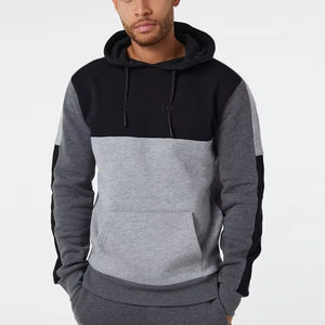 Conjunto atlético de chándal para hombre, y cremallera completa Sudadera con capucha, pantalones de Jogger a juego, cintura elástica suave, poliéster apto para ropa deportiva - Product Image 6