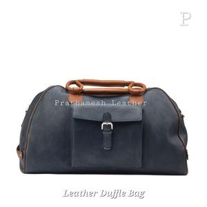 Bolsas de lona de cuero artesanales seguras espaciosas precio al por mayor clásico hecho a mano negocios fábrica descuentos directos a granel - Product Image 6