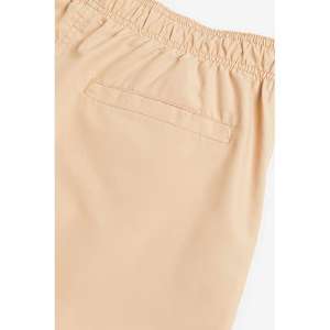 Pantalones cortos de compresión de cintura media informales para hombre 100% algodón transpirable tejido de punto de moda Cierre de cintura elástica sólido - Product Image 5