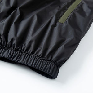 Veste coupe-vent pour homme avec capuche réglable Fermeture à glissière pleine longueur Poignets élastiques Tissu résistant à l'eau Vestes d'extérieur - Product Image 6