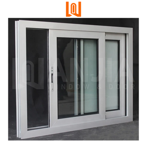 Nhà Máy Outlet Phong Cách Hiện Đại Văn Phòng bảo trì thấp PVC trượt Windows cách âm trượt Vinyl cửa sổ - Product Image 2