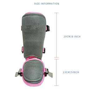 Espinilleras Ligeras con Logotipo Personalizado para Entrenamiento de Kick Boxing, Nuevo Estilo, Rodilleras de Cuero PU con Función de Protección - Product Image 2